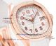 Replica Patek Philippe Grenade Aquanaut Luce5268 Series White Dial Rose Gold Diamond Case Watch (2)_th.jpg